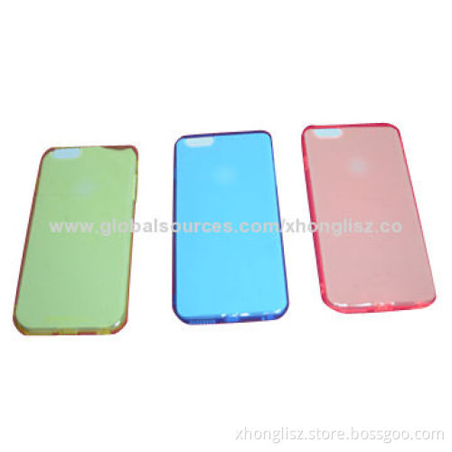 Fashionable Candy Fluoresce Colors TPU Cases for iPhone 6, 5.5-inch, Various Colors Welcomed